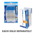 Paper Mate Premium Quality Kilometer Ballpoint Pens, 1mm, Medium Color, Blue