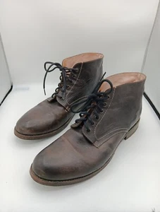 Mens Bed Stu Bedstu Cobbler Distressed Leather Boots Size 11.5 - Picture 1 of 19