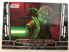 2017 Topps Star Wars 40th Anniversary #15 Star Wars: The Clone Wars - Season 6