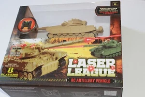 Laser League RC Artillery Vehicle New NIB Battle Tank - Picture 1 of 7