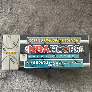2019-20 NBA Hoops Premium Stock COMPLETE SET Sealed #1-300 w/Color Pulsar Pack - Picture 1 of 4