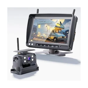 Wireless RV Backup Camera Install-Free for Trailer: 7 Inch Recording Monitor ... - Picture 1 of 8