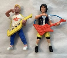 VINTAGE 1991 Bill & Ted's Excellent Adventure Kenner Action Figure Lot