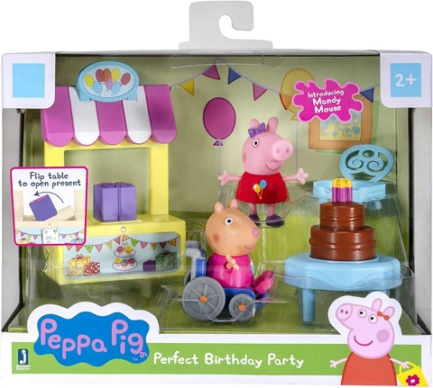 RARE HARD TO FIND AT STORES NEW PEPPA PIG PERFECT BIRTHDAY PARTY PLAYSET Cover
