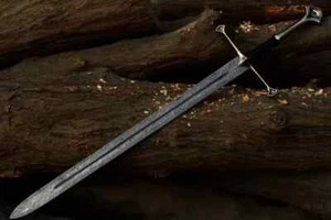 Anduril Sword Replica King Aragorn's Narsil Sword Full Tang lord Of the Ring th - Picture 1 of 9