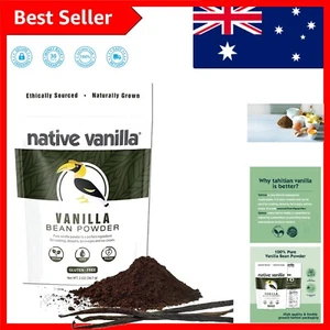 100% Pure Ground Vanilla Powder 56.7g - Antioxidant-Rich & Sustainably Sourced - Picture 1 of 10