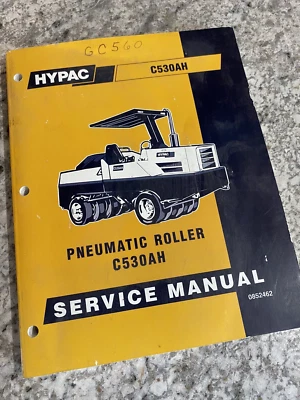 LIBRO MANUAL DE OPERACIÓN Y MANTENIMIENTO DEL OPERADOR COMPACTADOR HYPAC C530AH Foto 1 de 4