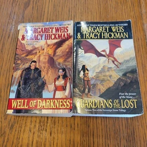 The Sovereign Stone Trilogy by Margaret Weis & Tracy Hickman PB Lot Set Vol 1&2 - Foto 1 di 2
