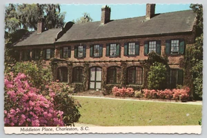 Postcard Charleston SC Middleton Place Visitor Center Continental 4x6 Vintage - Picture 1 of 2