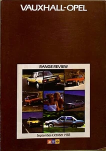 Vauxhall-Opel range brochure September 1983 V5150 - Monza, Senator, Cavalier - Picture 1 of 18