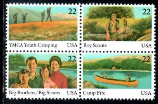 US Scott #2163a block of 4, MNH - Image 1 of 1