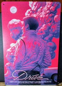 DRIVE Tin Sign 8x12 Poster Wall Art Decor Nicolas Winding Refn Ryan Gosling - Picture 1 of 2