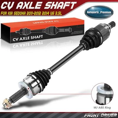 Conjunto de eje CV conductor delantero para Kia Sedona 2011-2012 2014 V6 3,5 L 1700-6464 Foto 1 de 4
