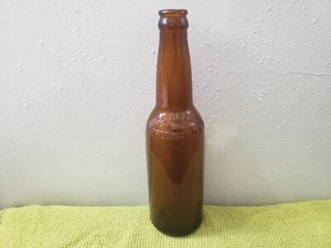 Kings Brewery Inc Brooklyn NY Beer Vintage Amber Brown Glass Bottle F25 A1 - Picture 1 of 4