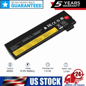 61+ 48Wh 01AV423 Battery For Lenovo Thinkpad T470 T480 T570 T580 P51s 01AV424 - Picture 1 of 15