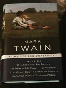 MARK TWAIN OMNIBUS, 5 Novels (Hardcover, 2006) BARNES & NOBLE, TOM SAWYER - Imagen 1 de 2