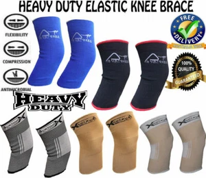 Elastic Knee Brace Strap Guard Support Sleeve Leg Muscles Protection GYM Sport - Picture 1 of 6