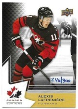 2020 Upper Deck UD Team Canada Juniors ALEXIS LAFRENIERE Fall Expo VIP 246/300
