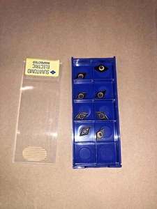 SUMITOMO Carbide Inserts QUANTITY 8 DCMT21.51ESU DCMT070204N-SU AC415K - Picture 1 of 1