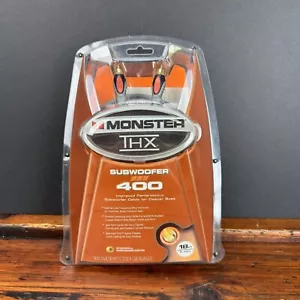 NEW IN BOX Monster THX Subwoofer 400 18ft Gold Connection - Picture 1 of 7