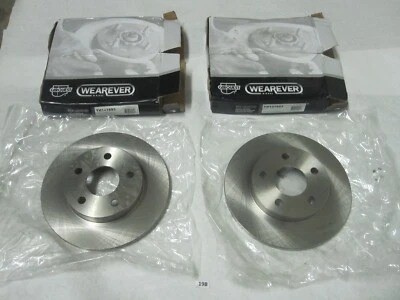 Par de rotores de freno de disco trasero 54100 24886406 4886406, 74886406 1253, 28 Q54025 Foto 1 de 4