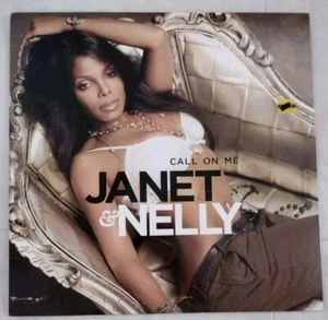 Janet Jackson CALL ON ME US 12" Vinyl Extended + Acappella Limited Promo - Picture 1 of 2