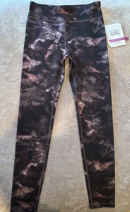 NWT Athleta Girls High Rise Printed Chit Chat Tight Legging Size XL 14 - Picture 1 of 5
