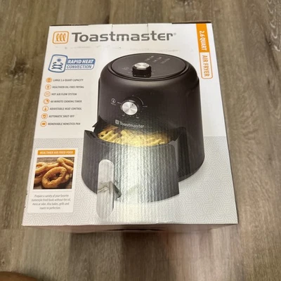 Toastmaster TM-262AF, 2 Quart Black Air Fryer - Image 1 of 4