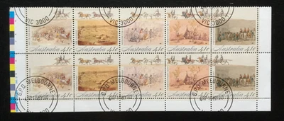 AUSTRALIA 1990 Colonial Development (2nd Issue) traffic light block vfu (A16) - Image 1 of 2