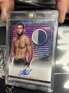 Islam Makhachev Patch Auto /12 UFC Topps Midnight 2024 Shimmer MMA  - Bild 1 von 5
