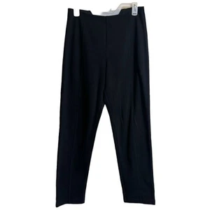 Hanna Andersson Girls Sz Small Black Leggings Pleated Pull On Basic Classic - Picture 1 of 9