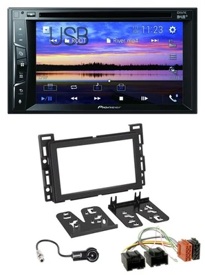 Pioneer Bluetooth 2DIN USB DVD DAB MP3 Autoradio für Chevrolet Opel GT 07-09 - Bild 1 von 4