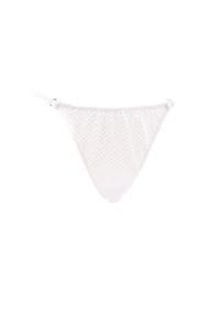 L'AGENT BY AGENT PROVOCATEUR Womens Briefs Elastic Printed White Size M - Picture 1 of 4