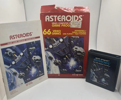 ATARI 2600: Asteroids *COMPLETE - Image 1 of 4