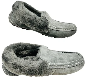 Lamo Aussie Moc Ultra Wildlederimitat Lammwolle Damengröße 9 neu Hausschuhe Slipper - Bild 1 von 8