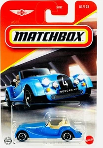 Morgan Plus Four Blue Matchbox 2025 Basic Case E 1:64 Scale Diecast Model Car - Picture 1 of 3