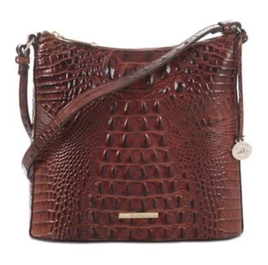 Brahmin Large Duxbury Satchel - Pecan Melbourne - Picture 1 of 4