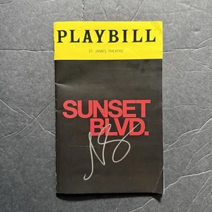 Nicole Scherzinger Signed Sunset Blvd Broadway 2024 Playbill - Picture 1 of 1