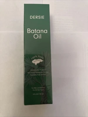Nuevo aceite Dersie Batana para el crecimiento del cabello 4 fl oz hombres y mujeres Foto 1 de 4