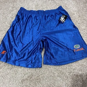 Pantalones Cortos De Colección Florida Gators Adulto Grande Azul Naranja Starter Baloncesto Sedoso - Imagen 1 de 9