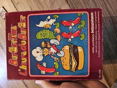 BurgerTime (Intellivision, 1983) COMPLETE CIB - Image 1 of 4