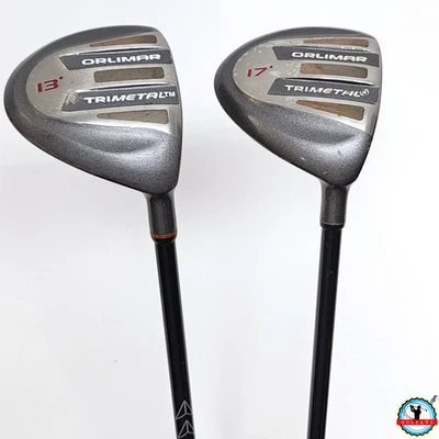 Orlimar Trimetal 13º & 17º Wood Set Firm-Flex Graphite Shafts RH - Image 1 of 4