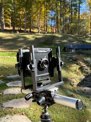 Omega View 45D 4x5 Camera  Rodenstock Geronar 150 lens 6.3 Copal 0 shutter - Image 1 of 4