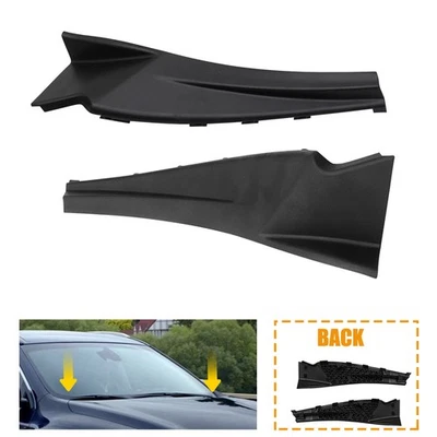 Tapa de extensión de limpiaparabrisas delantero L&R 2 piezas para Infiniti 3,5 L QX60 2016-2020 Foto 1 de 4