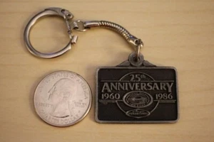 International Championship Auto Shows 25th Anniversary Keychain Key Ring #27669 - Picture 1 of 2