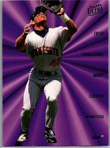 1996 Ultra #2 Marty Cordova Fresh Foundations Excellent