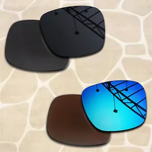 2 pares de lentes de repuesto polarizadas para Oakley Holbrook R OO9377 55 mm - Imagen 1 de 15