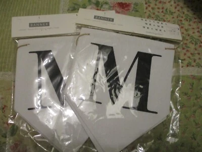 LOT of 2!!  Customizable Mr & Mrs Banner Perfect Wedding/Engagement    FREE SHIP - Image 1 of 3