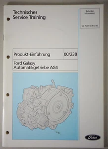 Service Training Produkt Lancement Ford Galaxy AG4 Automatique 07/1995 - Photo 1/1