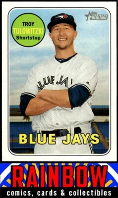 2018 Topps Heritage #98 Troy Tulowitzki - Image 1 of 2